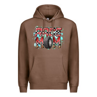 Chestnut Race Mom Premium Hoodie - RacoonDesign