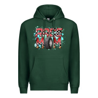 Sports Green Race Mom Premium Hoodie - RacoonDesign