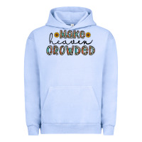 Pigment Grape Ice make heaven crowded Urban Hoodie - CowhideDigitalArt