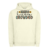 Pigment Pistachio make heaven crowded Urban Hoodie - CowhideDigitalArt