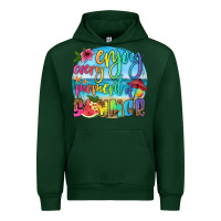 Forest Green enjoy every moment of summer Urban Hoodie - HRA Design Shop