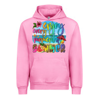 Fuchsia Pink enjoy every moment of summer Urban Hoodie - HRA Design Shop