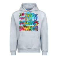 Heather Grey enjoy every moment of summer Urban Hoodie - HRA Design Shop