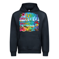 Navy enjoy every moment of summer Urban Hoodie - HRA Design Shop