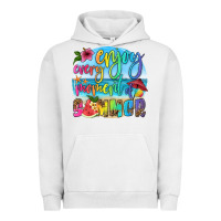 Pigment Lunar Rock enjoy every moment of summer Urban Hoodie - HRA Design Shop