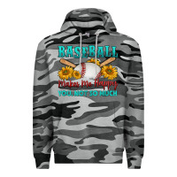 Slate Camo baseball makes me happy you, not so much Premium Hoodie - HRA Design Shop