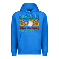 True Royal baseball makes me happy you, not so much Premium Hoodie - HRA Design Shop