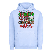 Pigment Grape Ice gingerbread kisses and christmas wishes Urban Hoodie - FaDigitalArtStudio