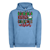 Gingerbread Kisses And Christmas Wishes Urban Hoodie | Teevron