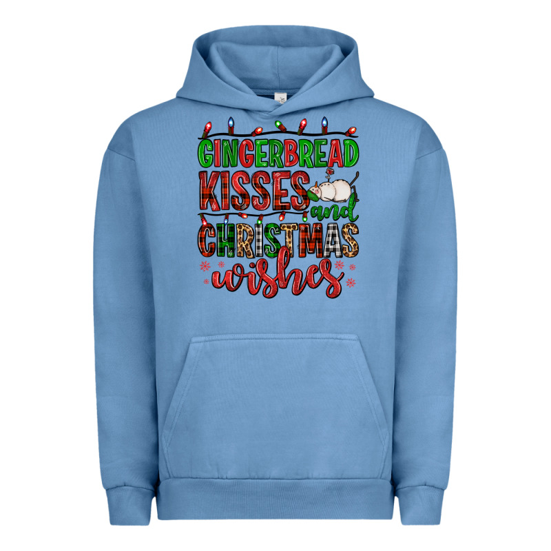 Gingerbread Kisses And Christmas Wishes Urban Hoodie by FaDigitalArtStudio | Teevron