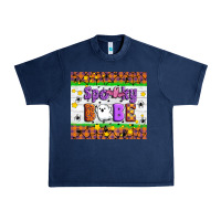 Navy Spooky Babe Urban Heavy Tee - Artiststas