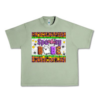 Oil Green Spooky Babe Urban Heavy Tee - Artiststas