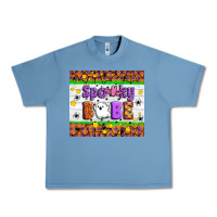Pebble Blue Spooky Babe Urban Heavy Tee - Artiststas