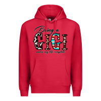 Cardinal being a gigi makes my life complate Premium Hoodie - CowhideDigitalArt