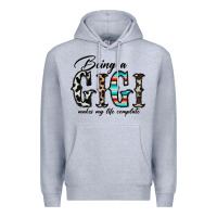 Being A Gigi Makes My Life Complate Premium Hoodie | Teevron