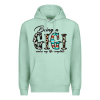 Seafoam being a gigi makes my life complate Premium Hoodie - CowhideDigitalArt