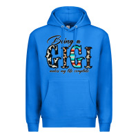 True Royal being a gigi makes my life complate Premium Hoodie - CowhideDigitalArt