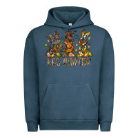 Pigment Midnight Navy egg hunter Urban Hoodie - RacoonDesign