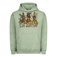 Pigment Oil Green egg hunter Urban Hoodie - RacoonDesign