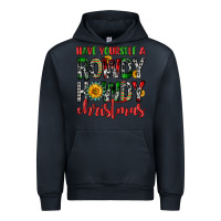 Navy have yourself a rowdy howdy christmas Urban Hoodie - FaDigitalArtStudio