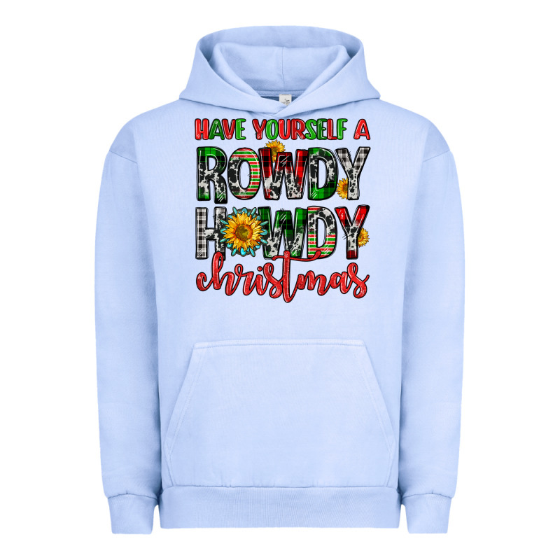 Have Yourself A Rowdy Howdy Christmas Urban Hoodie by FaDigitalArtStudio | Teevron