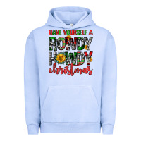 Pigment Grape Ice have yourself a rowdy howdy christmas Urban Hoodie - FaDigitalArtStudio
