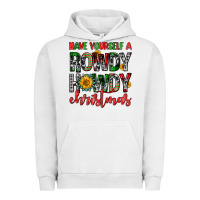 Pigment Lunar Rock have yourself a rowdy howdy christmas Urban Hoodie - FaDigitalArtStudio