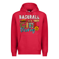 Cardinal baseball it's a girl thing Premium Hoodie - HRA Design Shop