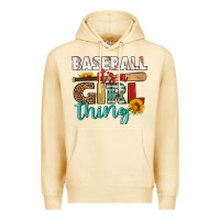 Pina Colada baseball it's a girl thing Premium Hoodie - HRA Design Shop