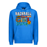 True Royal baseball it's a girl thing Premium Hoodie - HRA Design Shop