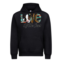 Black love of the cows Urban Hoodie - CowhideDigitalArt