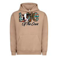 Pigment Burro love of the cows Urban Hoodie - CowhideDigitalArt