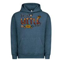 Pigment Midnight Navy sassy little soul Urban Hoodie - CowhideDigitalArt