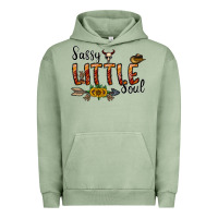 Pigment Oil Green sassy little soul Urban Hoodie - CowhideDigitalArt