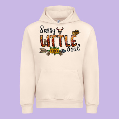 Sassy Little Soul Urban Hoodie Designed By Cowhidedigitalart