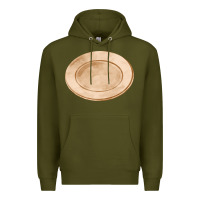 Army Green plate fa element Premium Hoodie - FaDigitalArtStudio