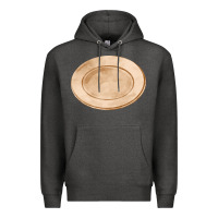 Charcoal Heather plate fa element Premium Hoodie - FaDigitalArtStudio