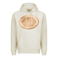 Oatmeal Heather plate fa element Premium Hoodie - FaDigitalArtStudio