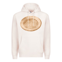 Pale Pink plate fa element Premium Hoodie - FaDigitalArtStudio