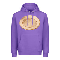 Purple plate fa element Premium Hoodie - FaDigitalArtStudio