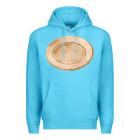 Ocean Blue plate fa element Premium Hoodie - FaDigitalArtStudio
