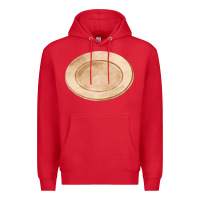 Red plate fa element Premium Hoodie - FaDigitalArtStudio