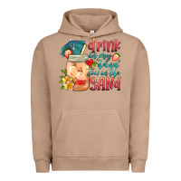 Pigment Burro drink in my hand toes in the sand Urban Hoodie - HRA Design Shop