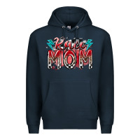 Navy race mom Premium Hoodie - RacoonDesign