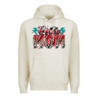 Oatmeal Heather race mom Premium Hoodie - RacoonDesign