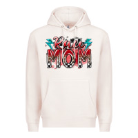 Pale Pink race mom Premium Hoodie - RacoonDesign