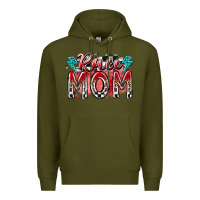 Army Green race mom Premium Hoodie - RacoonDesign