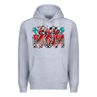 Heather Grey race mom Premium Hoodie - RacoonDesign