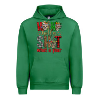 Emerald ho ho holly shit what a year Urban Hoodie - FaDigitalArtStudio