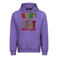 Tulip ho ho holly shit what a year Urban Hoodie - FaDigitalArtStudio